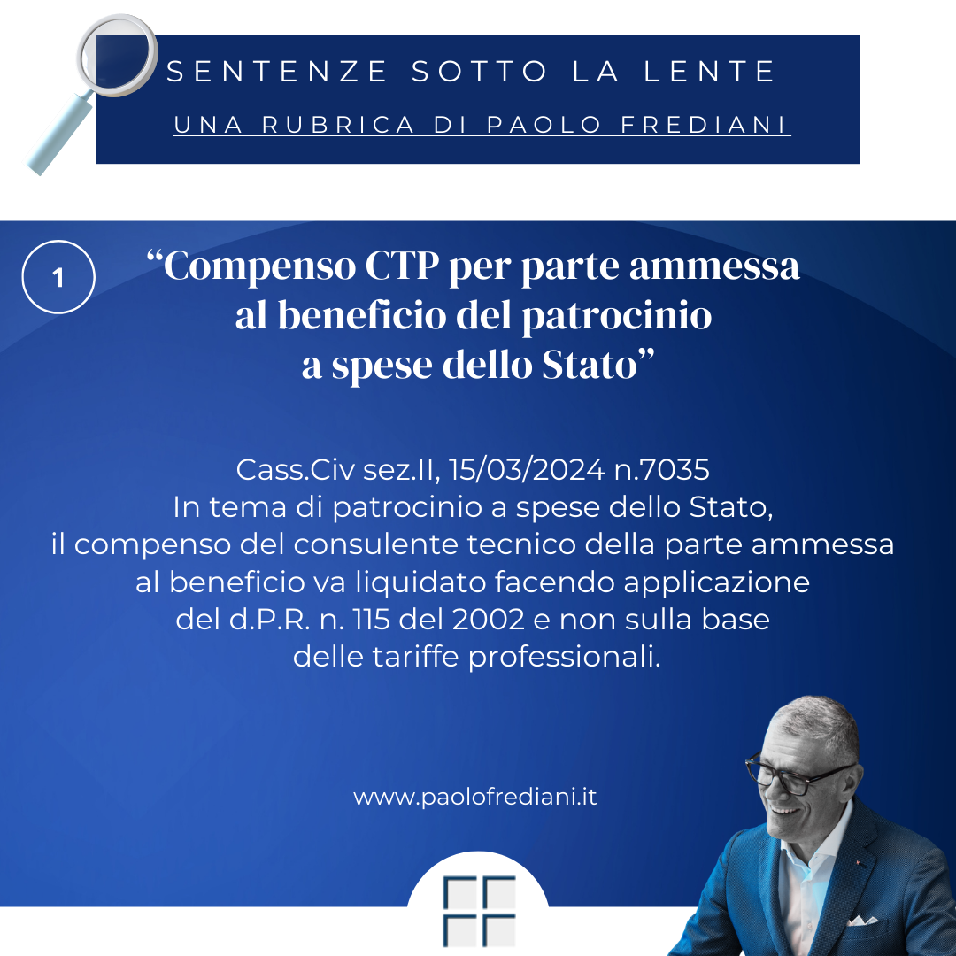 sentenze sotto la lente